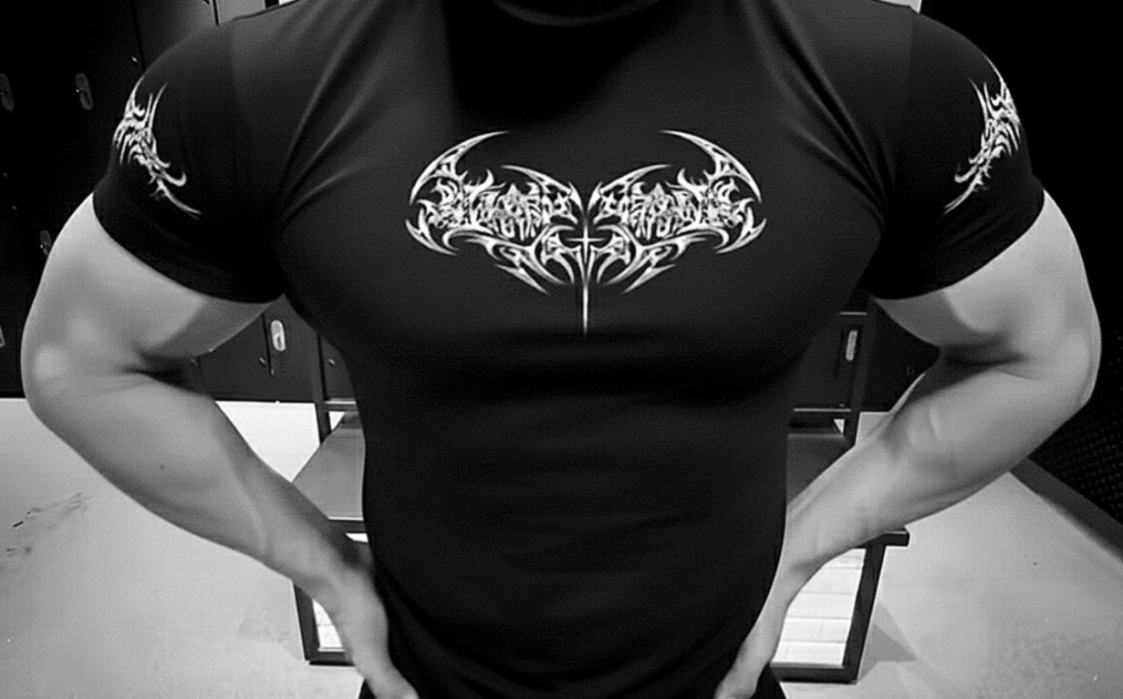 Gothic Gym Wear Purecel Men's Polyester Tee